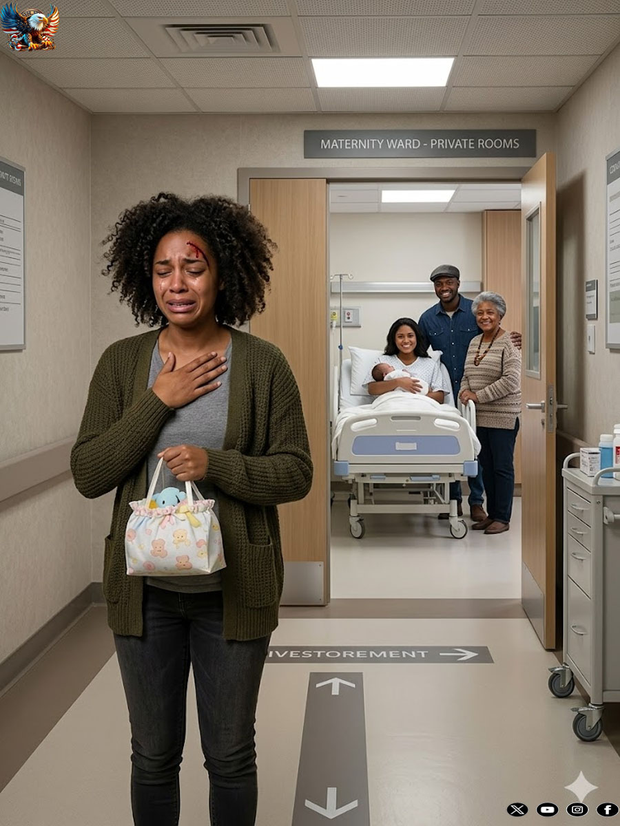 I went to the hospital to congratulate my sister on her newborn… but in the hallway, I overheard my husband whisper, “She has no idea. At least she’s useful for making money.”