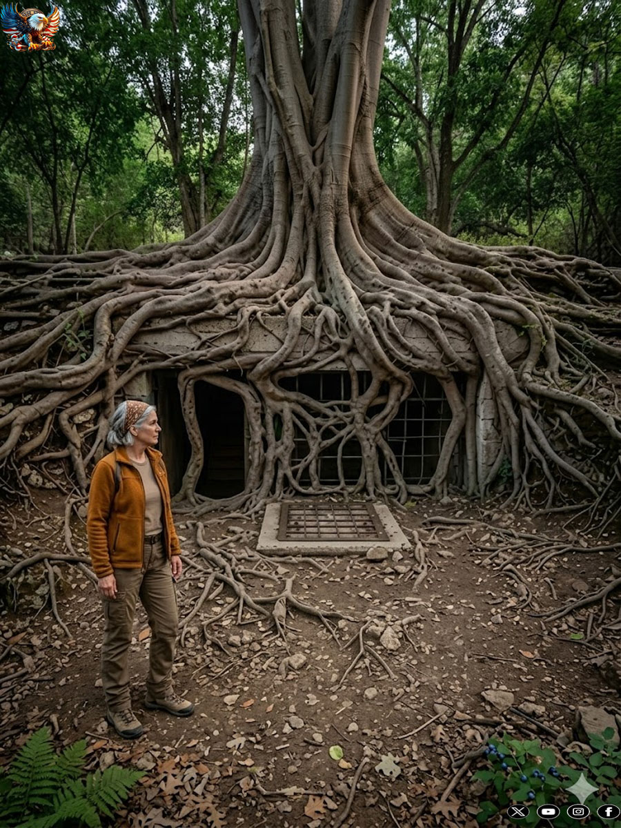 AFTER 20 YEARS IN PRISON, AN OLD WOMAN WITH NOWHERE TO GO FINDS A BURIED HOUSE AND A SECRET.