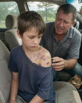 wrk The millionaire’s son whispered to the driver as he picked him up from school, “My back hurts…” and what the driver discovered next was a chilling secret no one knew.-olweny